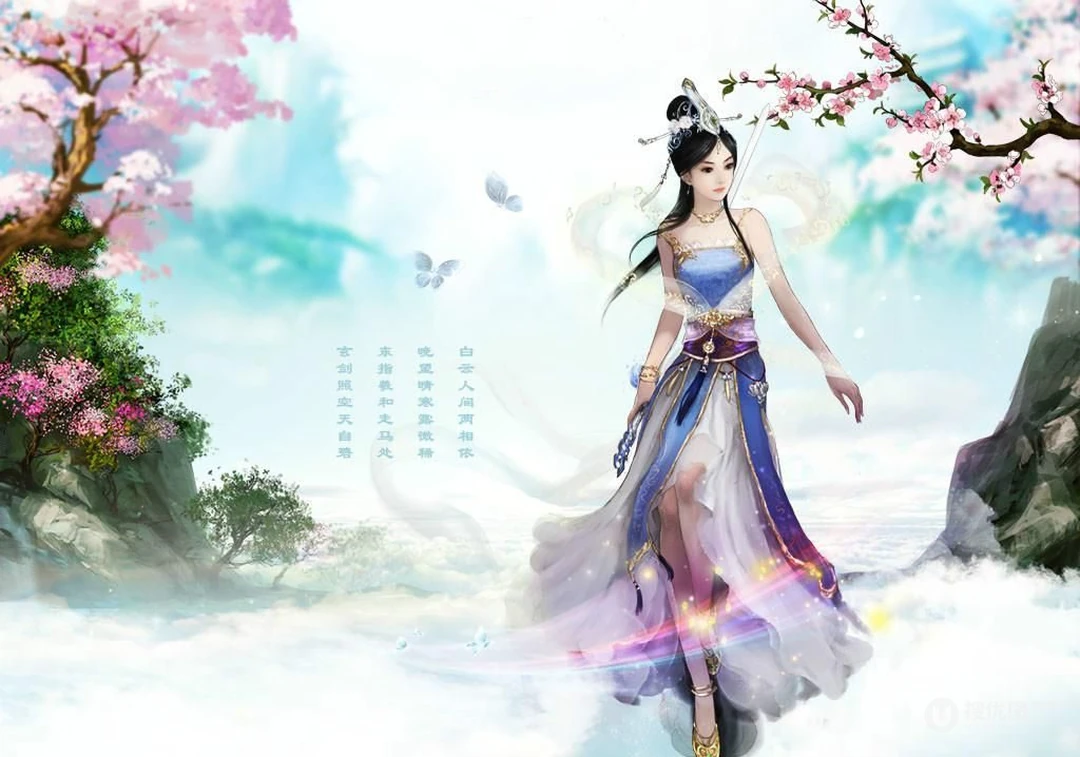 唯美古代美女壁纸 都是古风惹的祸