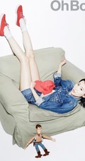韩国女生歌手宣美 颓废优雅写真