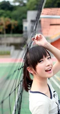 可爱女生校园青春可爱写真图片