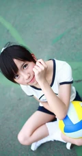 可爱女生校园青春可爱写真图片