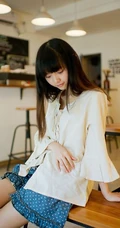 清新可爱女生 爱我生活唯美图片