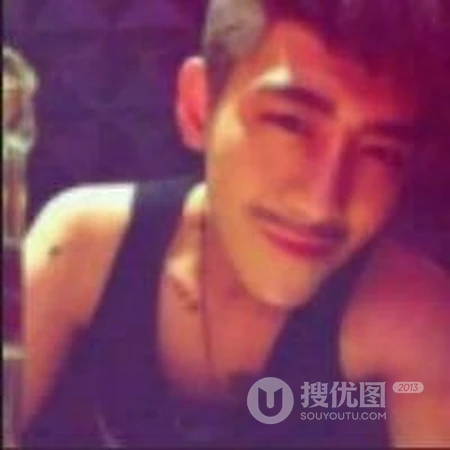 小胡子 大潮范 网络型潮男头像