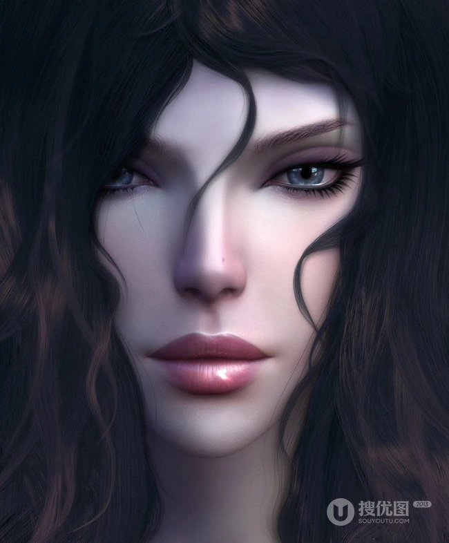 3D动漫人物头像传神美图 freecree作品2