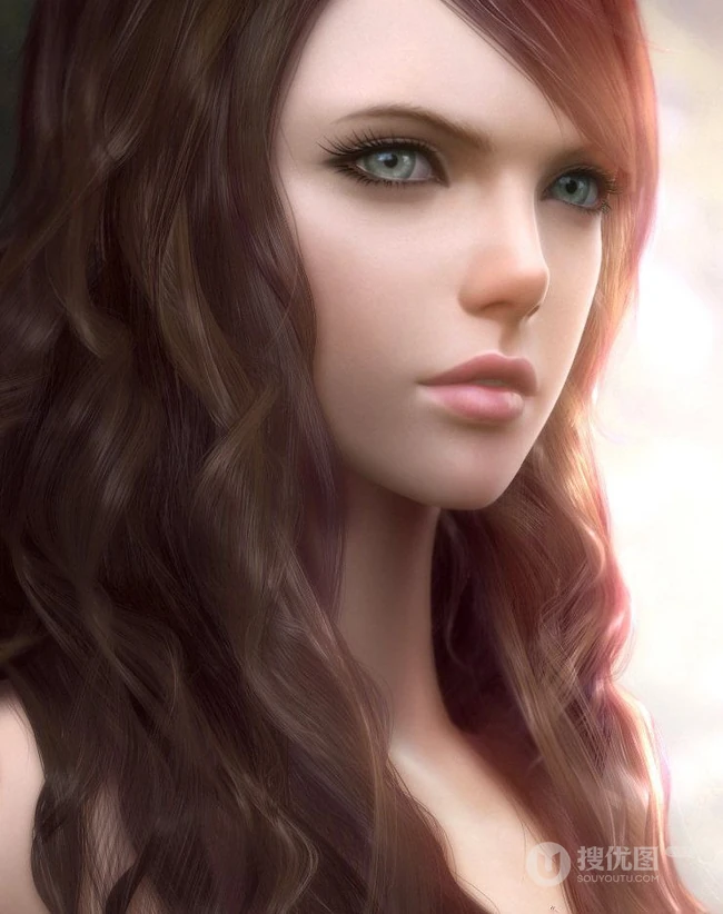 3D动漫人物头像传神美图 freecree作品2