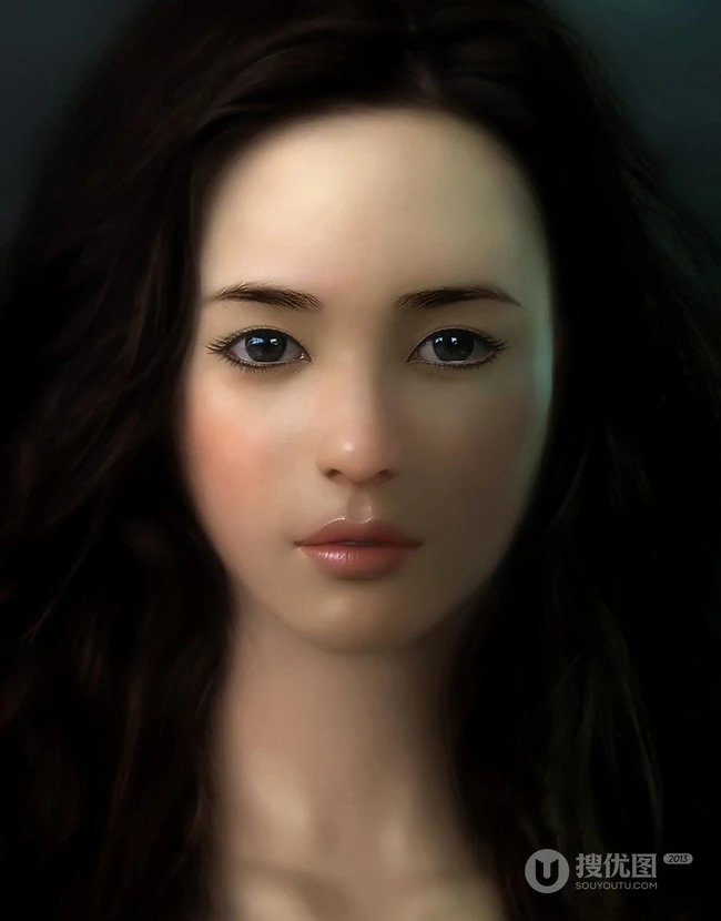 3D动漫人物头像传神美图 freecree作品2