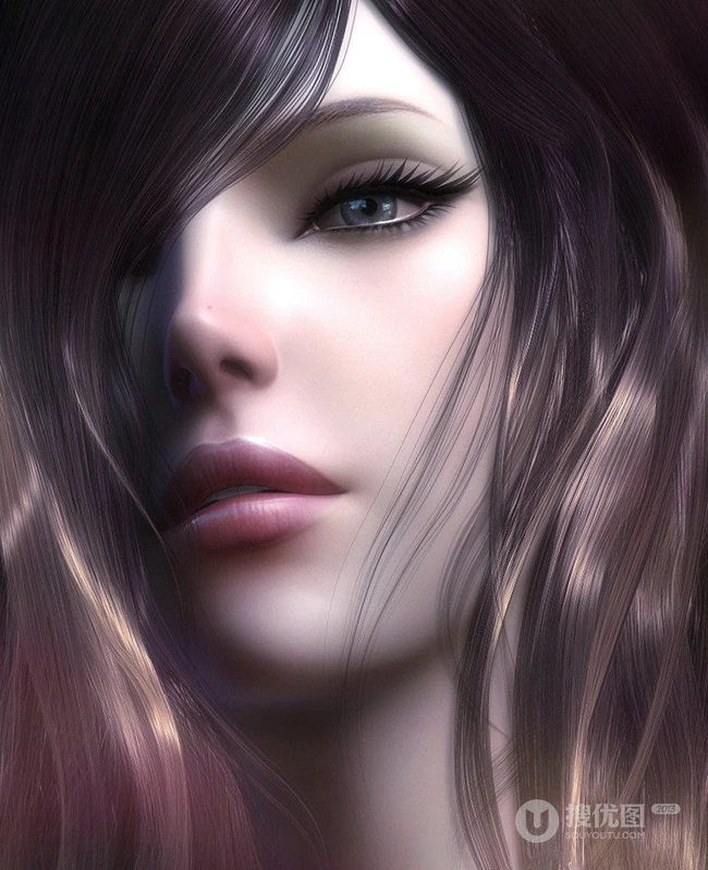 3D动漫人物头像传神美图 freecree作品2
