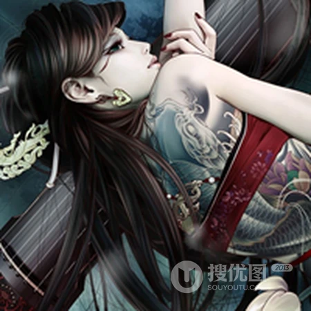 气质柔美的动漫古风女生头像分享
