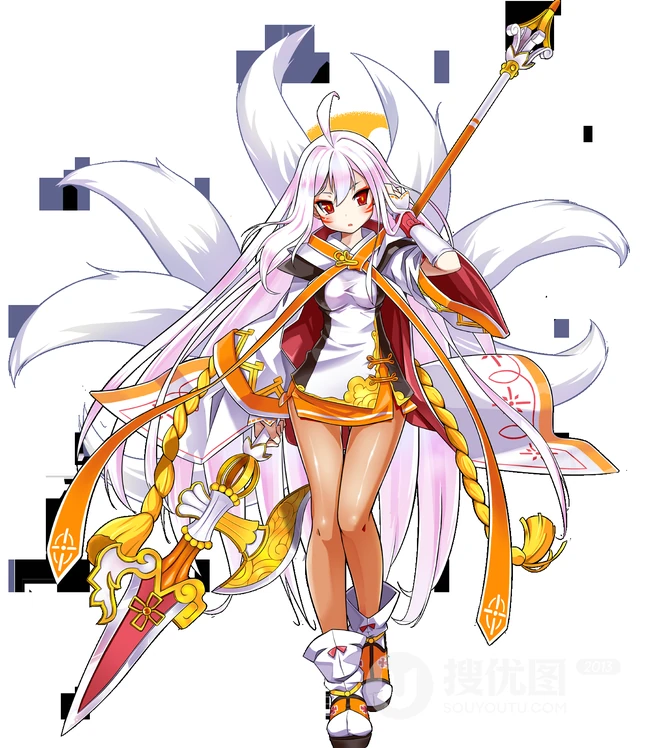 《艾尔之光》动漫少女战士-艾尔-超高清图片