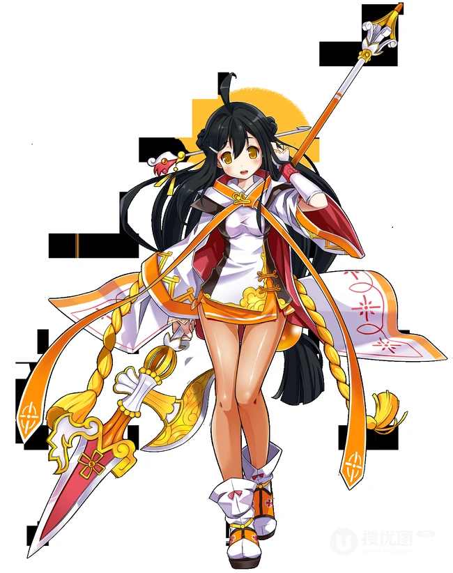 《艾尔之光》动漫少女战士-艾尔-超高清图片