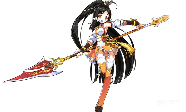 《艾尔之光》动漫少女战士-艾尔-超高清图片