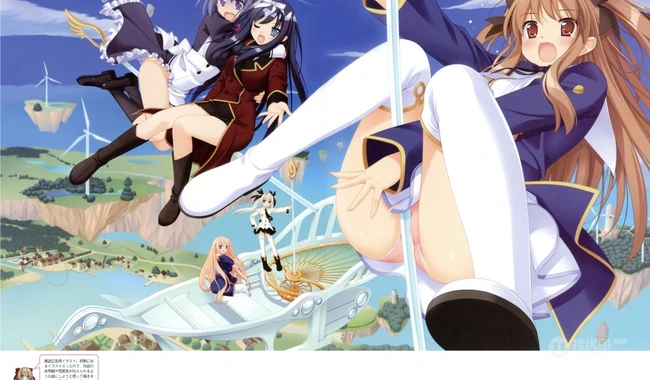 【百合】少女同轻熟 画师peco美图作品