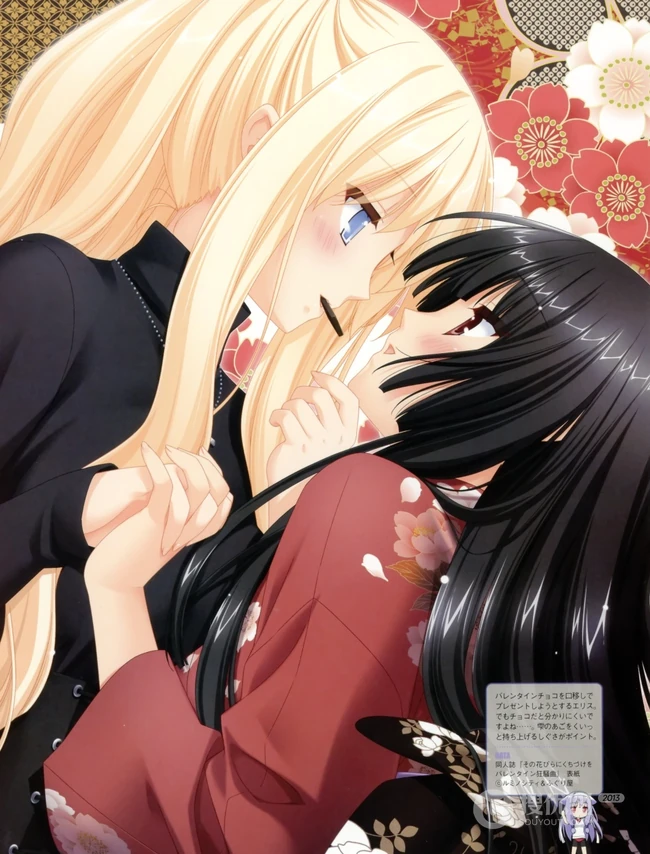 【百合】少女同轻熟 画师peco美图作品