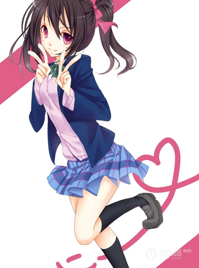 少女系可爱女生，超级可爱动漫美萌少女