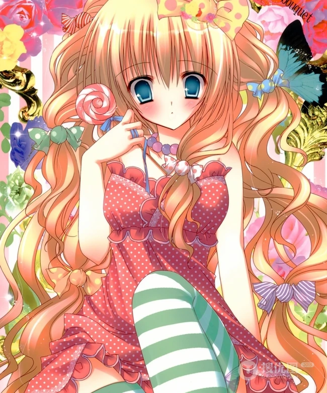 少女面孔与身形匀称的反差萌，奈月koko动漫作品