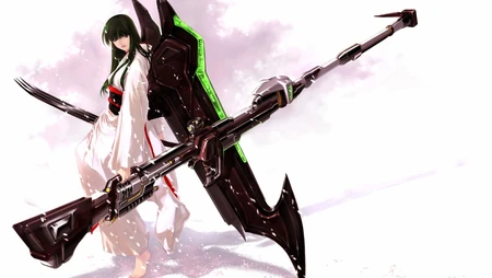 2560x1600超清动漫美女战士桌面壁纸