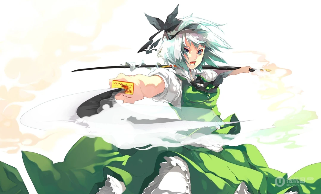 2560x1600超清动漫美女战士桌面壁纸