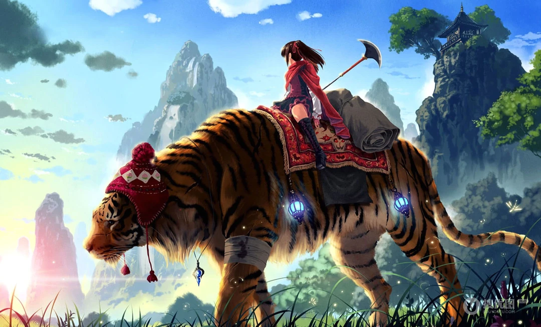 2560x1600超清动漫美女战士桌面壁纸