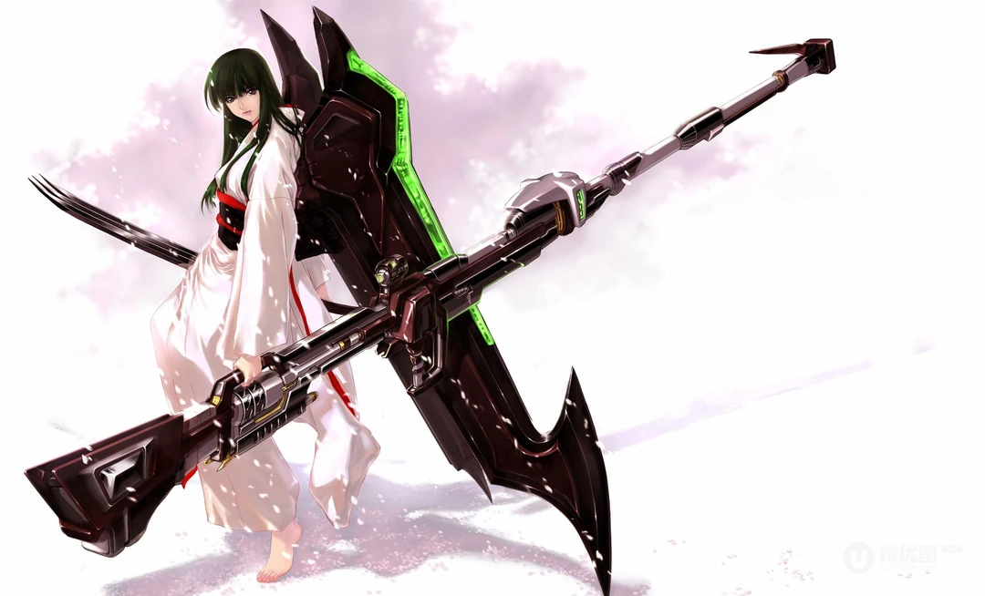 2560x1600超清动漫美女战士桌面壁纸
