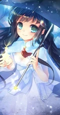 【小雨伞】二次元撑小雨伞唯美意境美图