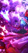 【蝴蝶飞】唯美蝴蝶少女插画图片
