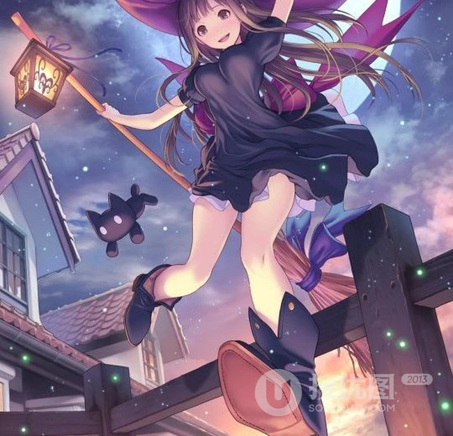 少女插画 唯美风游戏&ldquo;ILOG&rdquo;唯美插图