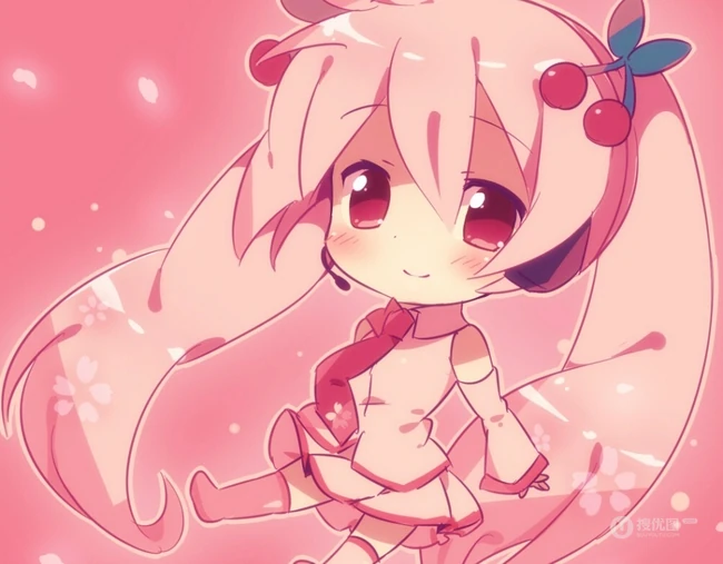 卡哇伊-樱花初音超萌-超卡哇伊版可爱图片