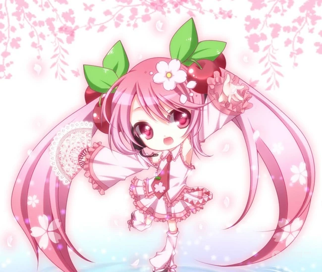 卡哇伊-樱花初音超萌-超卡哇伊版可爱图片