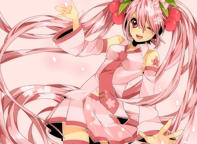 樱花初音-唯美清新，甜美可爱美图