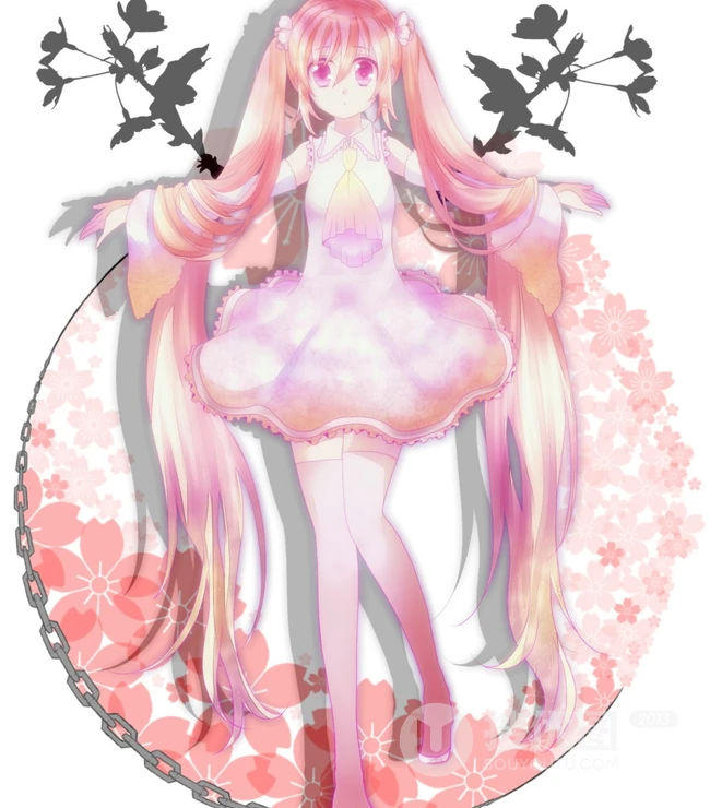 樱花初音-唯美清新，甜美可爱美图