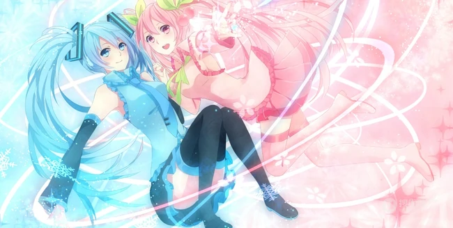 樱花初音-唯美清新，甜美可爱美图
