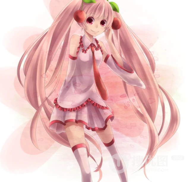 樱花初音-唯美清新，甜美可爱美图