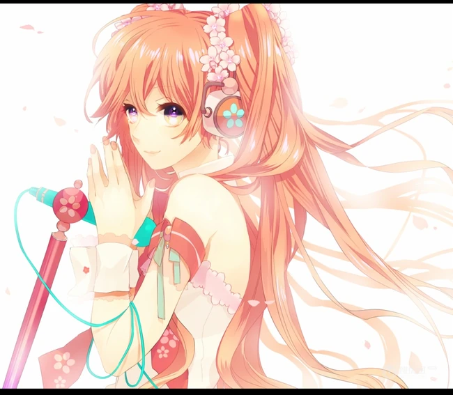 樱花初音-唯美清新，甜美可爱美图