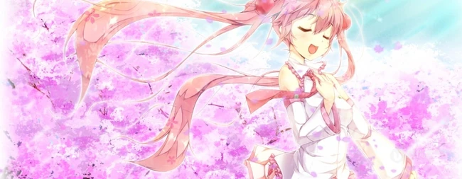 樱花初音-唯美清新，甜美可爱美图