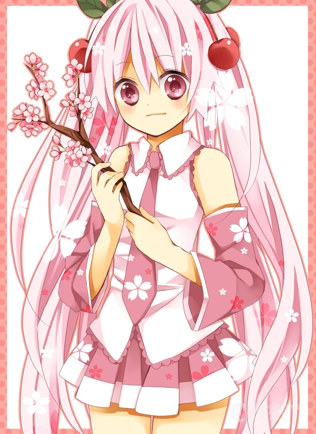 樱花初音-唯美清新，甜美可爱美图