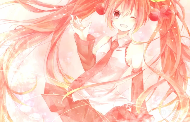 樱花初音-唯美清新，甜美可爱美图