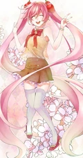 樱花初音-唯美清新，甜美可爱美图