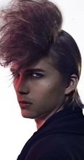巴西帅哥Leonardo Frosi_酷炫庞克造型写真