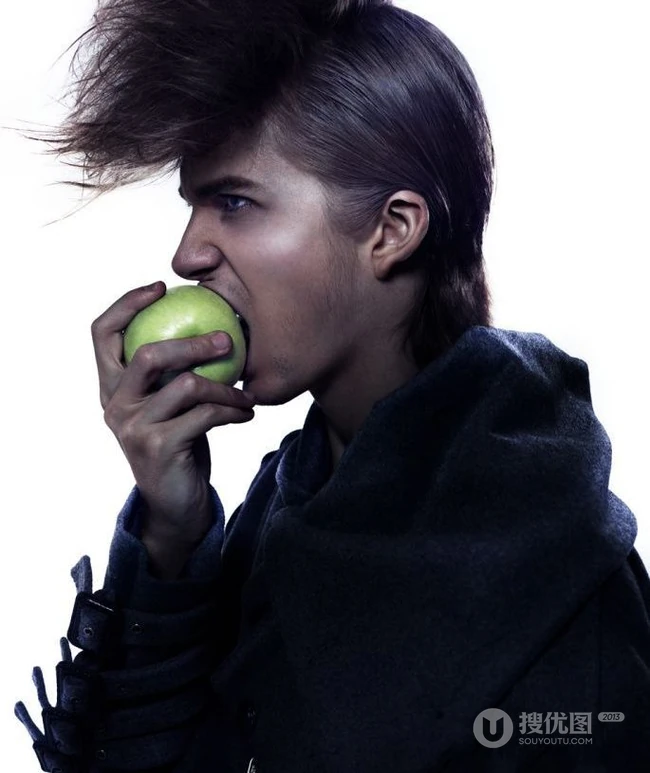 巴西帅哥Leonardo Frosi_酷炫庞克造型写真