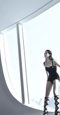 李冰冰黑白写真，机甲酷炫气质美图