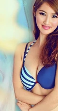 泳装女郎室内 美模居家泳装家居服美图