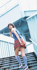小清新-杉本有美-校裙清纯街拍