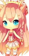 2+2萌少女 2只兔耳+2个可爱的大眼睛