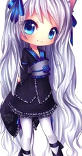 2+2萌少女 2只兔耳+2个可爱的大眼睛
