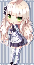 2+2萌少女 2只兔耳+2个可爱的大眼睛
