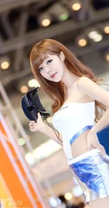 SONY索尼宣传活动中的韩国可爱女生图片