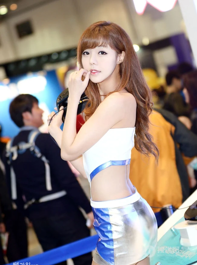 SONY索尼宣传活动中的韩国可爱女生图片