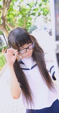 美模张怡高清可爱写真-展学生时代快乐生活