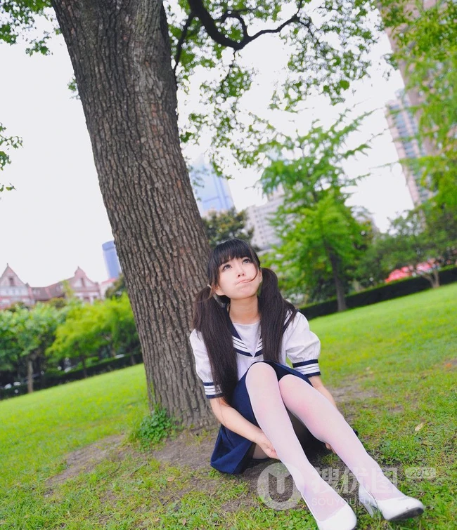 美模张怡高清可爱写真-展学生时代快乐生活