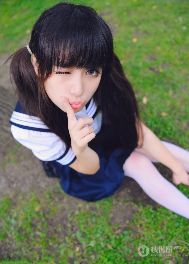 美模张怡高清可爱写真-展学生时代快乐生活