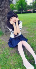 美模张怡高清可爱写真-展学生时代快乐生活